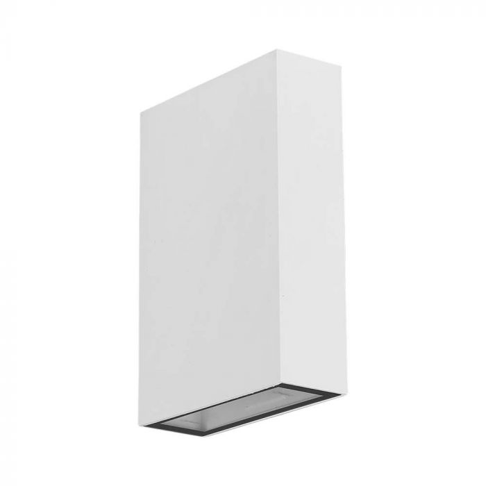 4W(400Lm) LED Gaismeklis, V-TAC, IP65, kvadrāta, balts, silti balta gaisma 3000K