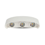 5W(630Lm) LED Fasādes gaismeklis, V-TAC, IP65, balts, silti balta gaisma 3000K