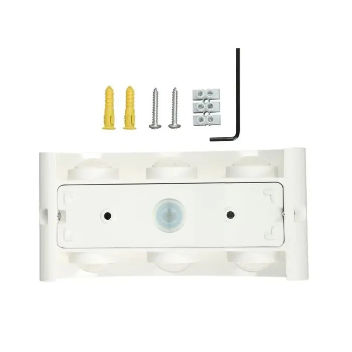 Светодиодный фасадный светильник, V-TAC, IP65, белый, теплый белый 3000K