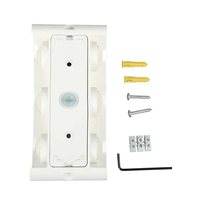 5W(630Lm) LED fasādes gaismeklis, V-TAC, IP65, balts, neitrāli balta gaisma 4000K