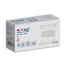 7W(870Lm) LED wall light, V-TAC, IP65, white, neutral white light 4000K
