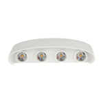 7W(870Lm) LED wall light, V-TAC, IP65, white, neutral white light 4000K