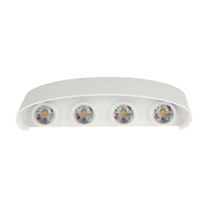 7W(870Lm) LED wall light, V-TAC, IP65, white, neutral white light 4000K