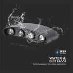 7W(870Lm) LED Facade light, V-TAC, IP65, black, warm white light 3000K