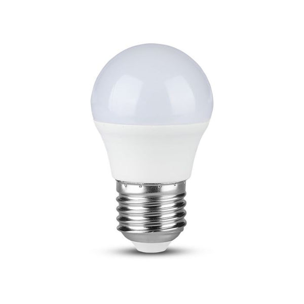 E27 6.5W(600Lm) LED-lambi V-TAC SAMSUNG, G45, IP20, neutraalne valge 4000K