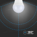E27 6,5W (600Lm) LED-lampa V-TAC SAMSUNG, G45, IP20, neutralvit 4000K
