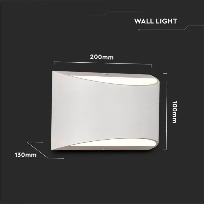 10W(1280Lm) LED Facade light, IP54, V-TAC, neutral white light 4000K