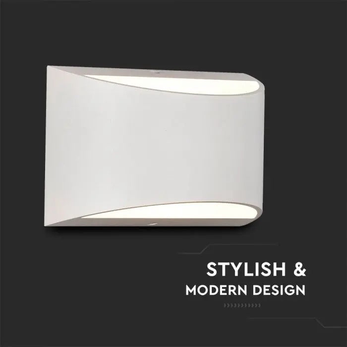 10W(1280Lm) LED Fasādes gaismeklis, IP54, V-TAC, neitrāli balta gaisma 4000K