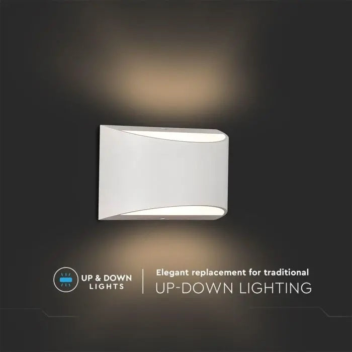 10W(1280Lm) LED Facade light, IP54, V-TAC, neutral white light 4000K