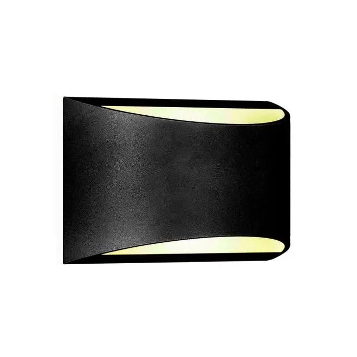9W(1280Lm) LED BRIDGELUX fassaadivalgusti, V-TAC, IP54, must, neutraalne valge 4000K