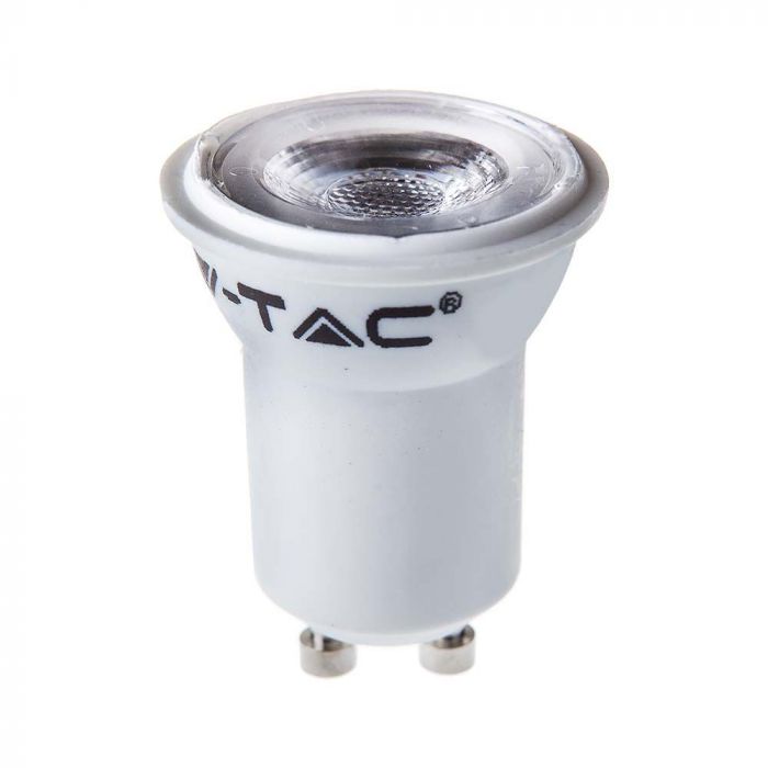 GU10 2W (150Lm) LED-lampa, V-TAC SAMSUNG, IP20, MR11, 5 års garanti, 6500K kallvitt ljus