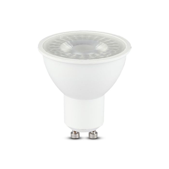 GU10 7.5W(610Lm) LED Bulb, V-TAC SAMSUNG, IP20, warranty 5 years, cold white light 6500K