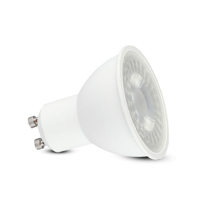 Светодиодная лампа GU10 7,5 Вт (610 лм), V-TAC SAMSUNG, IP20, гарантия 5 лет, холодный белый 6500K