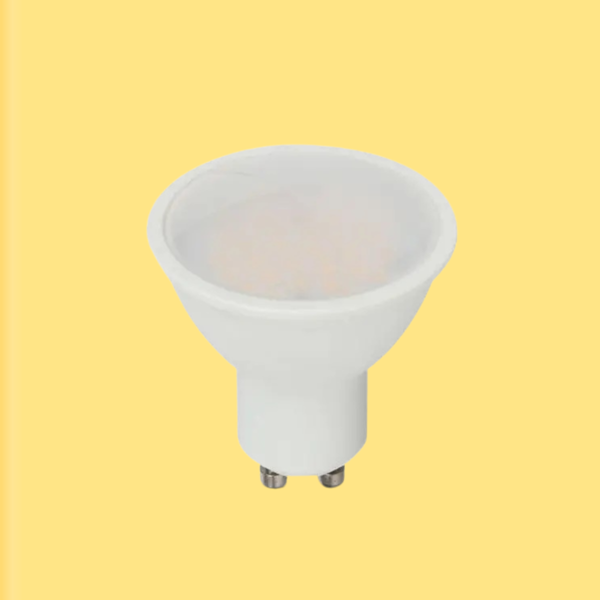 GU10 10W(1000Lm) LED Spuldze V-TAC SAMSUNG, garantija 5 gadi, IP20, silti balta gaisma 3000K