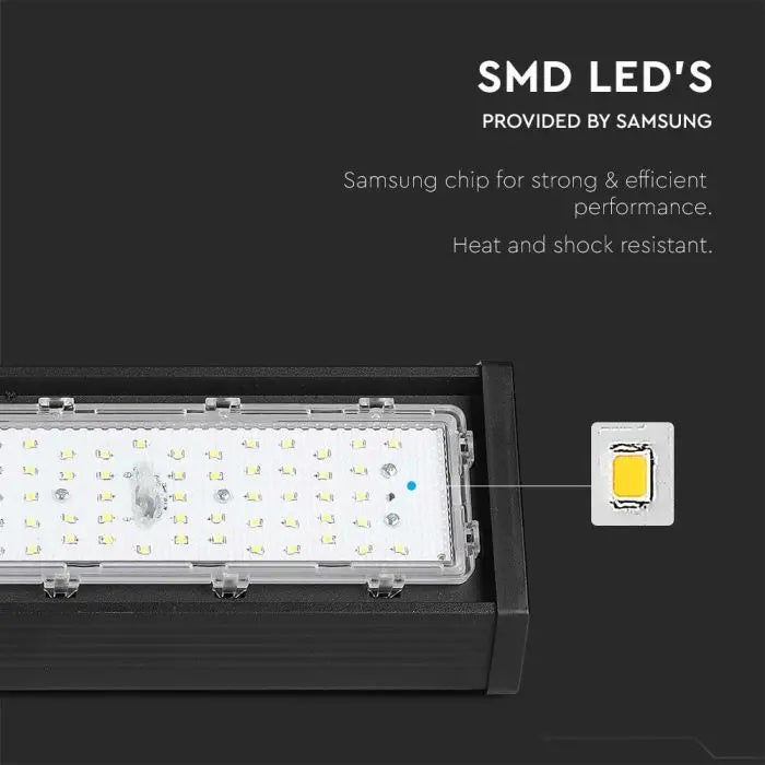 200W(19500Lm) LED linear warehouse spotlight, V-TAC SAMSUNG, IP54, warranty 5 years, cold white light 6500K