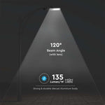 Paraugu izpārdošana, 50W(6850Lm) LED V-TAC SAMSUNG ielu laterna, IP65, pelēks, neitrāli balta gaisma 4000K