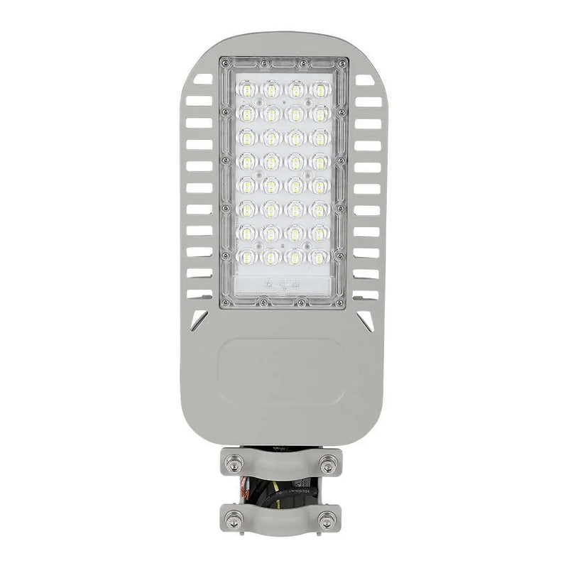 50W(6850Lm) LED V-TAC SAMSUNG ielu laterna, IP65, pelēks, auksti balta gaisma 6500K