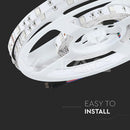 5 m RGB värviline LED ribakomplekt siseruumidesse IP20 koos puldiga, 12v toiteallikaga (2124+2671+3625)