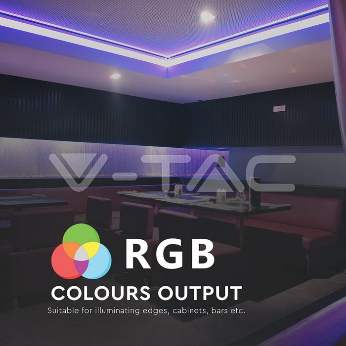5 m RGB värviline LED ribakomplekt siseruumidesse IP20 koos puldiga, 12v toiteallikaga (2124+2671+3625)