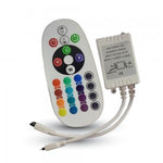 5 m RGB värviline LED ribakomplekt siseruumidesse IP20 koos puldiga, 12v toiteallikaga (2124+2671+3625)