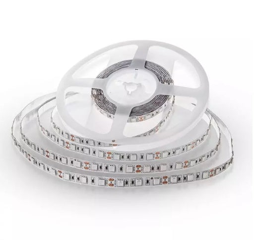 Hind 1m_9W/m(600Lm) LED lint, 60 dioodi SMD5050, veekindel IP20, V-TAC, 24V, külmvalge valgus 6000K.