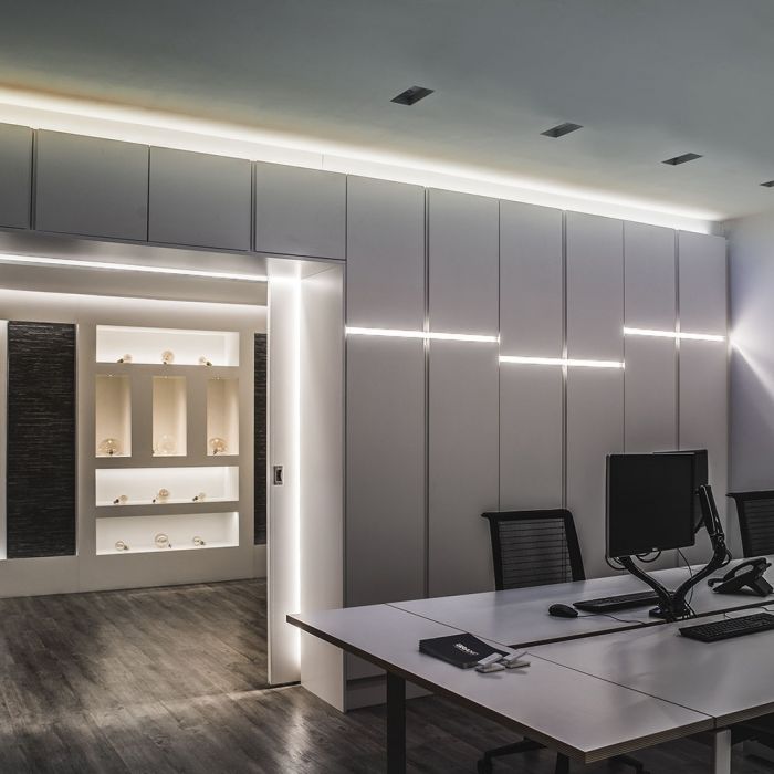 Цена за 10м8Вт/м(320Лм/м) Лента светодиодная 24В LED NEON FLEX, IP65 водонепроницаемая, V-TAC, нейтральный белый 4500K