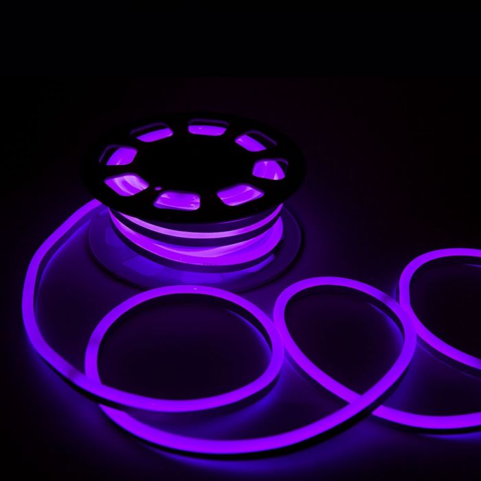 Pris för 10m_13W (1000Lm) LED 24V Flex neon silikonband (13W/m), IP65 vattentät, V-TAC, neutralt vitt ljus 4000K