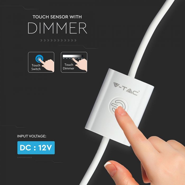 LED-touchdimmer V-TAC 2A 24W