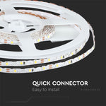 Pris per 1m_3,6W/m(300Lm) Led Tape, 60 dioder, SMD2835, typ S, vattentät IP20, V-TAC, kallvitt ljus 6400K