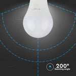 E27 6.5W(806Lm) LED лампа V-TAC SAMSUNG, гарантия 5 лет, A60, 6400K
