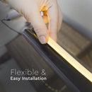 Hind 10m_13W (1000Lm) LED 24V 0.55A NEON FLEX silikoonlint, IP65 veekindel, V-TAC, külmvalge valgus 6400K.