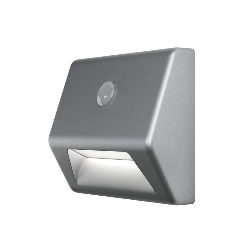 Светодиодный ночник LEDVANCE NIGHTLUX 0,25 Вт (10 лм) с датчиком движения, IP54, серый, нейтральный белый 4000K