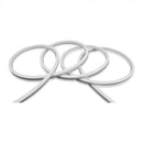 Cena par 5m_8W(530Lm) LED 24V Flex neon silikona lente, IP65 ūdensdroša, auksti balta gaisma 6000K