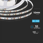 Hind 1m_7.2W(600Lm) LED lint, SMD2835, V-TAC, veekindel IP20, 24V, neutraalne valge valgus 4000K