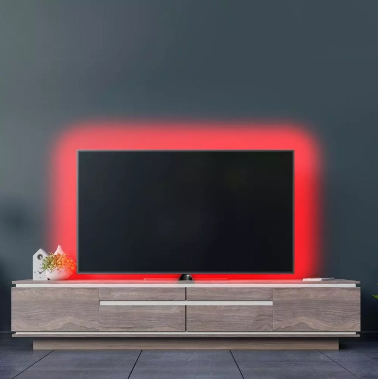 4Wm (230Lm/m) LED V-TAC SMART Tape RGB + 3in1, 5m, IP65, ühildub Amazon Alexa ja Google Home rakendustega, dimmerdatav