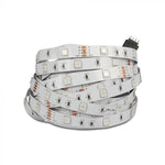 Комплект 2x5 м — набор цветных светодиодных лент RGB, 48 Вт (5000 лм), 0,4 А, SMD 5050 300 светодиодов, пульт дистанционного управления и контроллер, блок питания 12 В, 2 батарейки типа AA