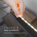 _Piegāde 10 dienu laikā_2630_RGB krāsainas LED lentes komplekts 48W (5000Lm) , 0.4A, SMD 5050 300LED, 2x5m,komplektā tālvadības pults un kontrolieris,barošanās bloks 12V,2 x AA baterijas