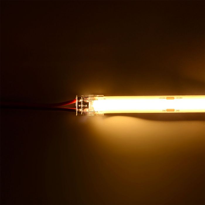 LED strip 8mm connection, 5A, DC: 0-36V, 150x8mm