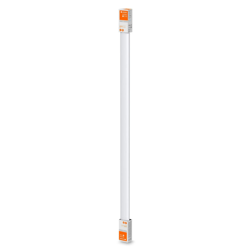 18W(1600Lm) LEDVANCE LED linear light, white, 124.5cm, IP65, warranty 5 years, without plug (cable connection), neutral white light 4000K