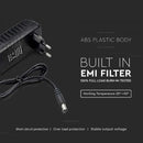 30W LED plastic power supply unit, 12V, 2.5A, IP44, black