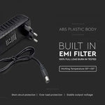 30W plastist LED-toiteallikas, 12V, 2,5A, IP44, must
