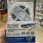DC:24V LED strip kit 420 COB, IP20 med 6400K kallvitt ljus (2649+3272)