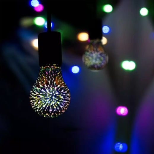 E27 3W(20Lm) LED COB pirn A60, 3D, IP20, V-TAC, soe valge valgus 3000K