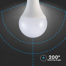 E27 18W(2000Lm) LED bulb, A80, V-TAC, warm white light 3000K