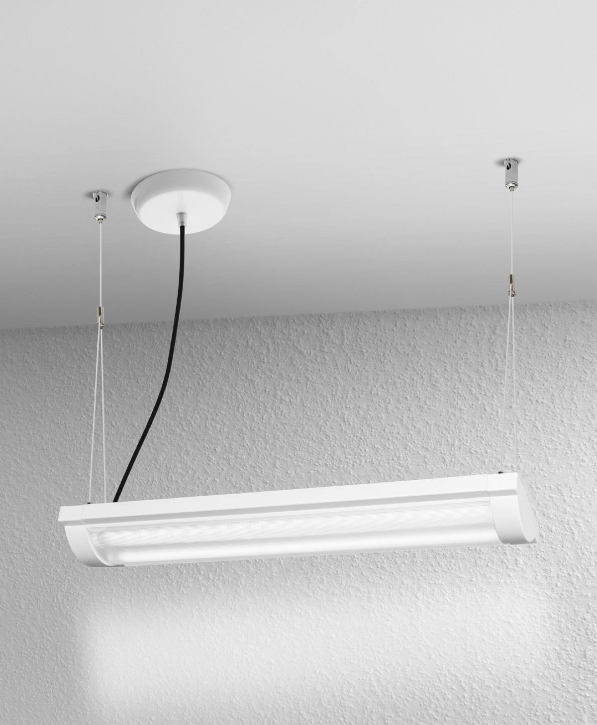 Prover till salu 25W(2000Lm) LEDVANCE LED Kontorsarmatur, vit, 59,5cm, A+, IP20, dimbar, neutralvit 4000K