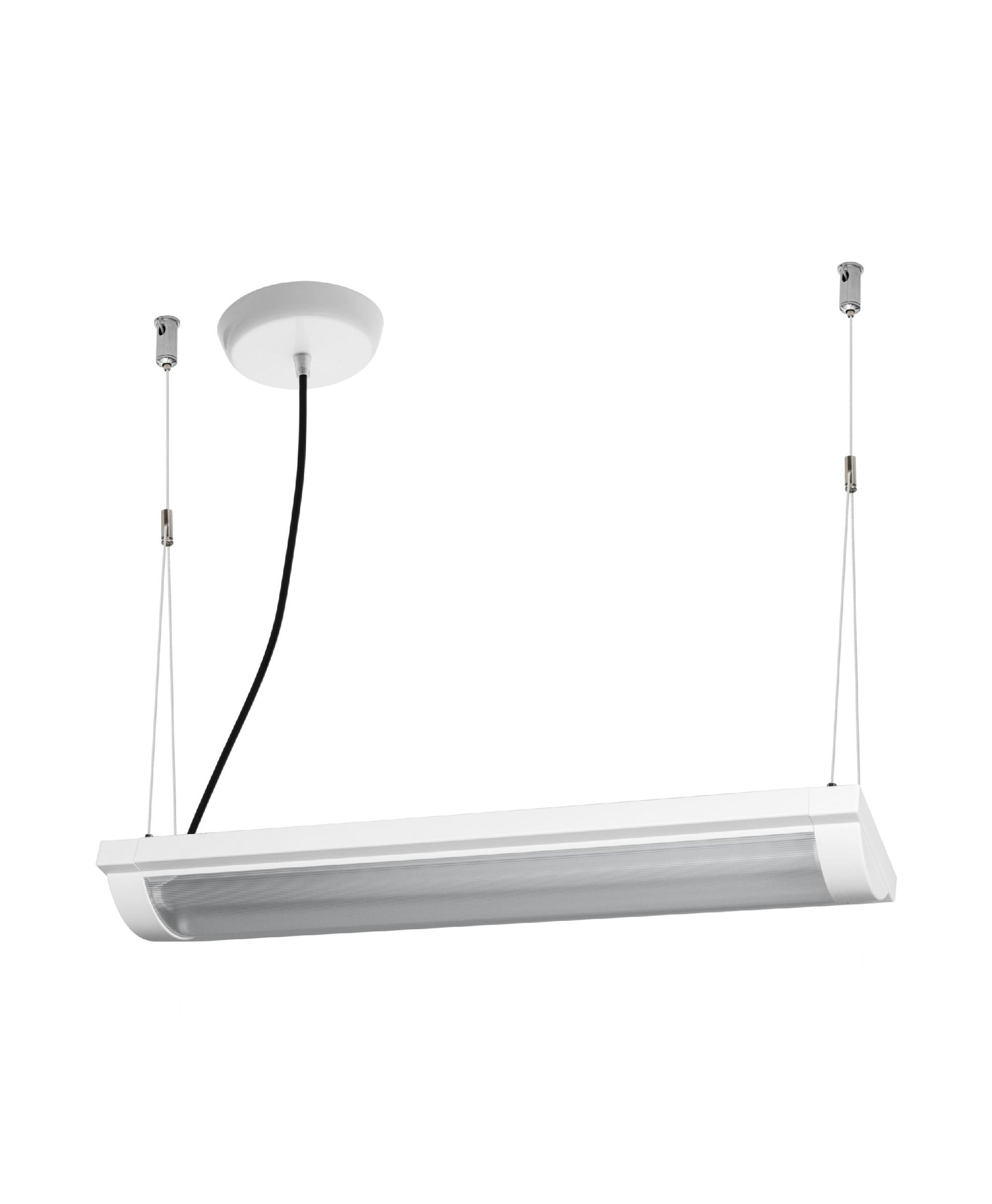Prover till salu 25W(2000Lm) LEDVANCE LED Kontorsarmatur, vit, 59,5cm, A+, IP20, dimbar, neutralvit 4000K