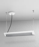 Prover till salu 25W(2000Lm) LEDVANCE LED Kontorsarmatur, vit, 59,5cm, A+, IP20, dimbar, neutralvit 4000K