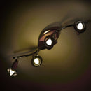 E14 4.5W(300Lm) LED SMART Spuldze, sveces forma, V-TAC, saderīga ar Amazon Alexa un Google Home aplikācijām, RGB+WW+CW