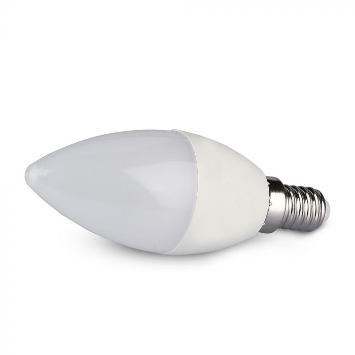 E14 4,5W (300Lm) LED SMART-lampa, ljusform, V-TAC, kompatibel med Amazon Alexa- och Google Home-appar, RGB+WWW+CW