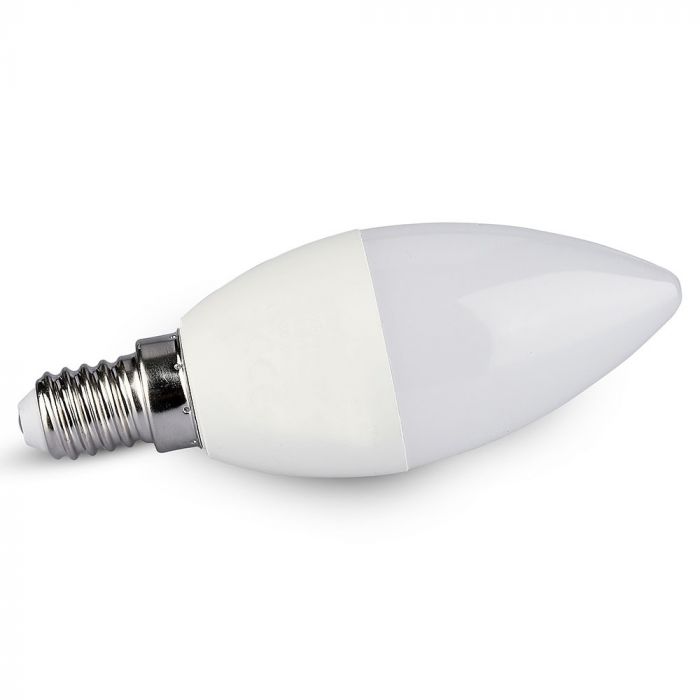 E14 4.5W(300Lm) LED SMART Bulb, форма свечи, V-TAC, совместима с Amazon Alexa и Google Home, RGB+WWW+CW